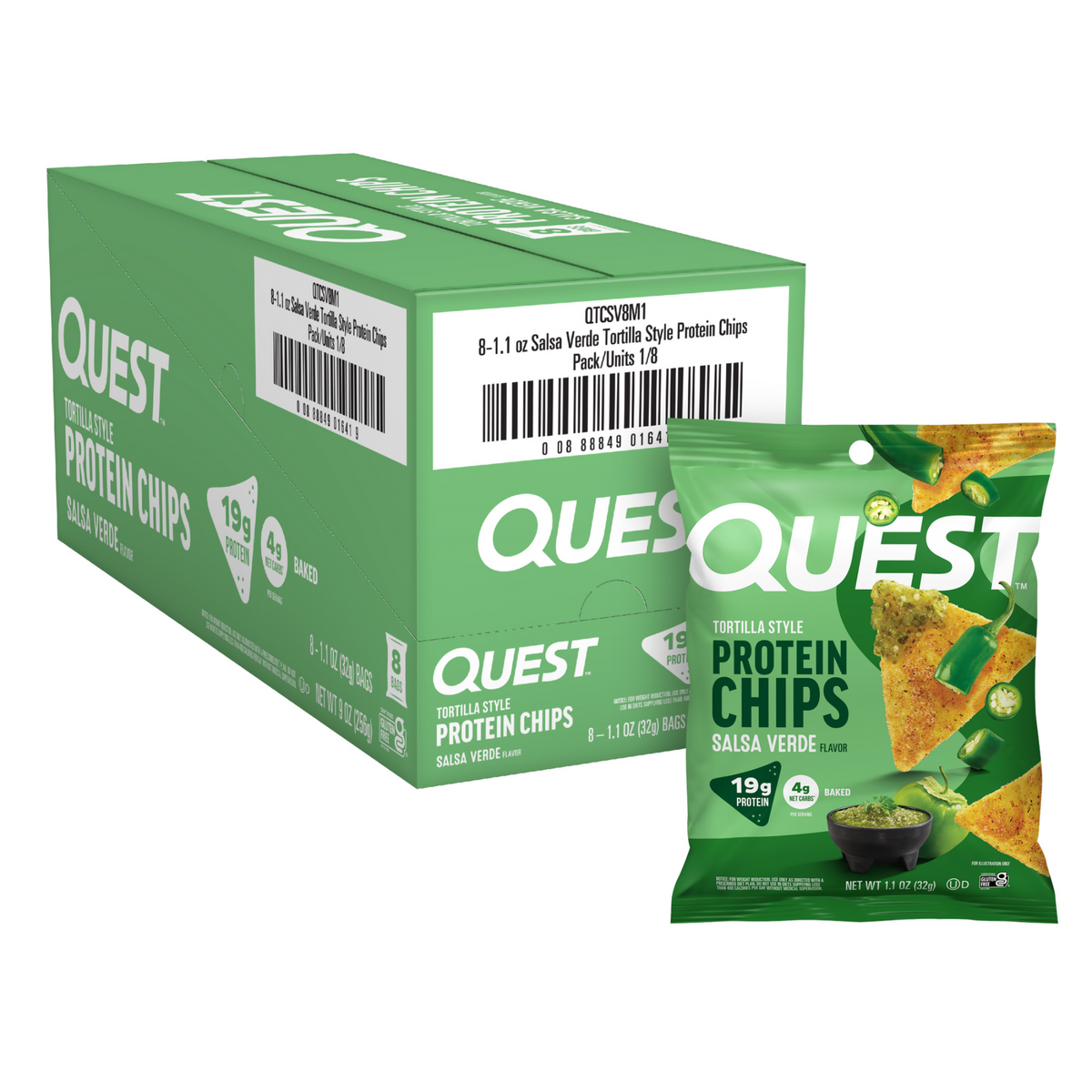 salsa-verde-tortilla-style-protein-chips-l7 110071_QN_USA_Pkg_ProteinChips_Tortilla_SV_8ctCarton_3D_Composite_Force_1.png